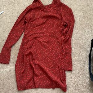 Free Assembly Tie Back Shift Dress